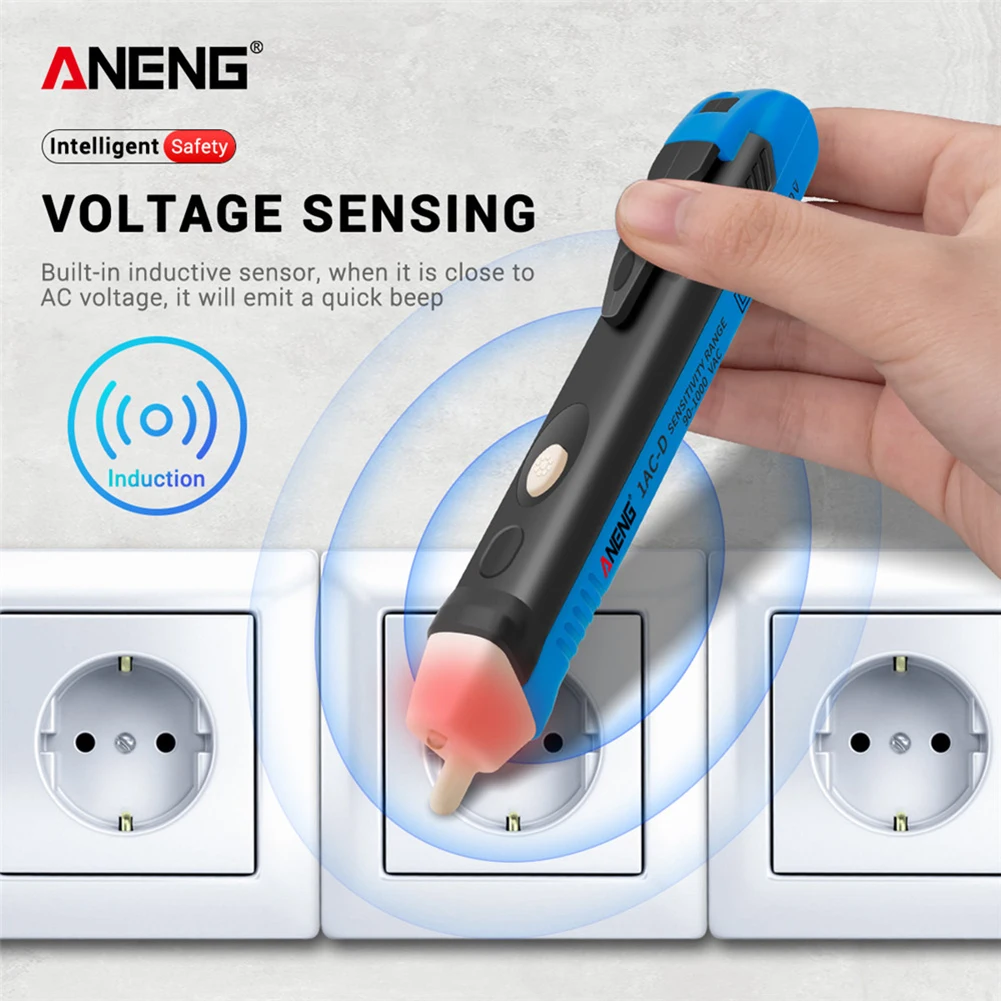 

ANENG 1AC-D Non-contact Test Pen Electric 90-1000V Induction Test Pencil Electroscope for electrician Electric Indicator