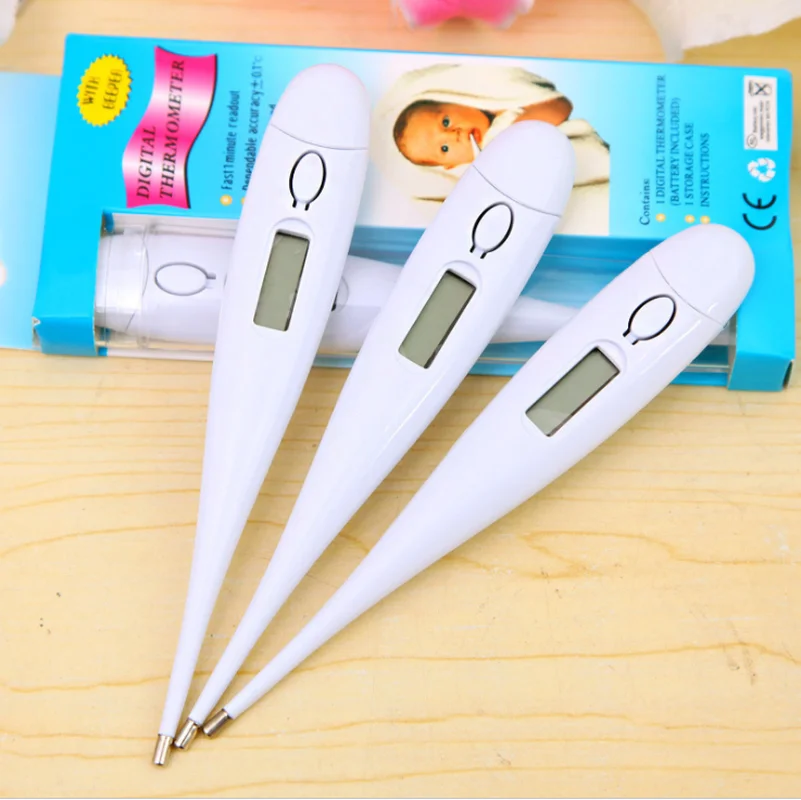 Digital LCD Heating Baby Thermometer Tools High Quality Kids Baby Child Adult Body Temperature Measurement