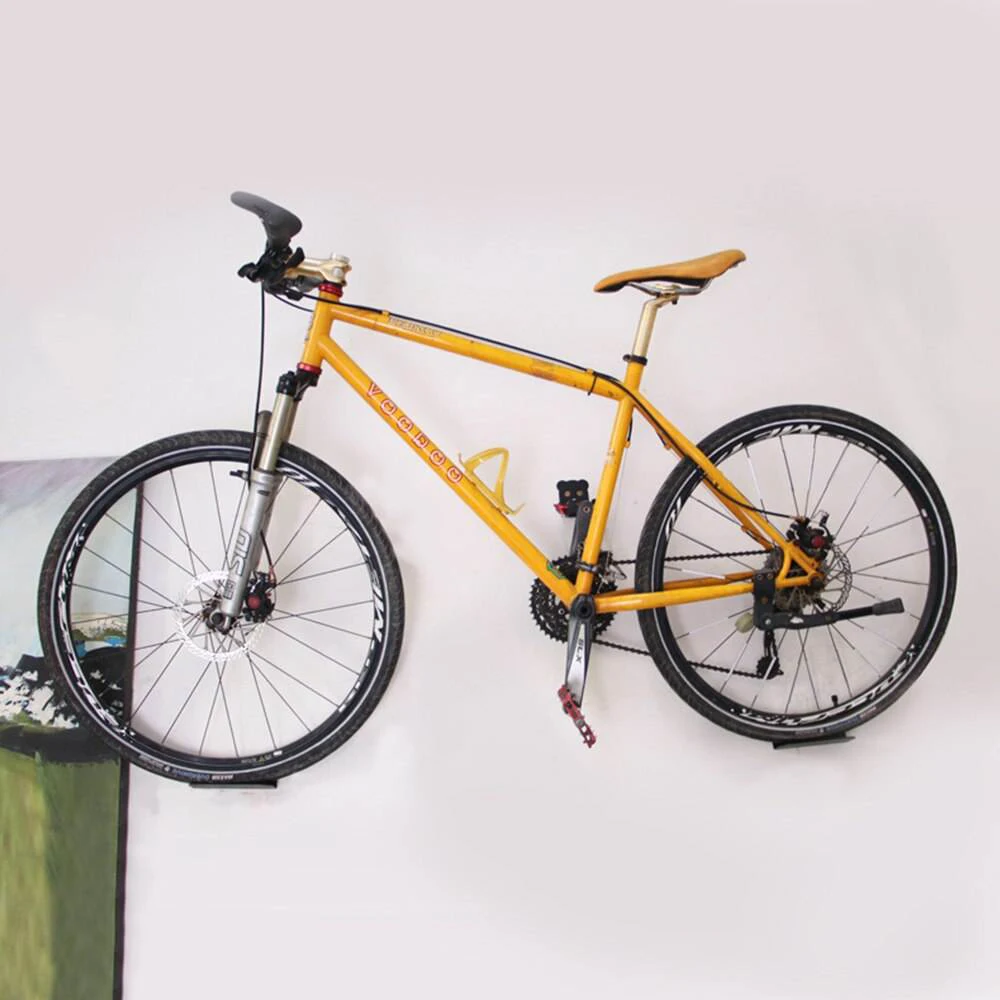 

3pcs MTB Road Bicycle Steel Rack Pedal Wall Mount Stands Hook Heavy Duty Bike Parking Racks Holds Up To 100KG