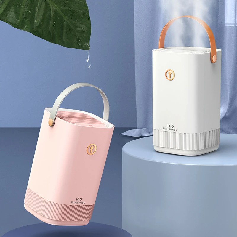 

Dual Nozzle Home Air Humidifier Heavy Fog Large Capacity 3300ml Mist Maker Atomizer 7 Color LED Light USB Aroma Humidificador