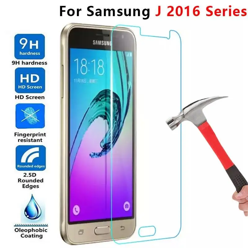Защитное стекло закаленное для Samsung J5 2016 J3 J1 J7 6 J 1 3 5 7 J52016 5j 3j | Мобильные телефоны и