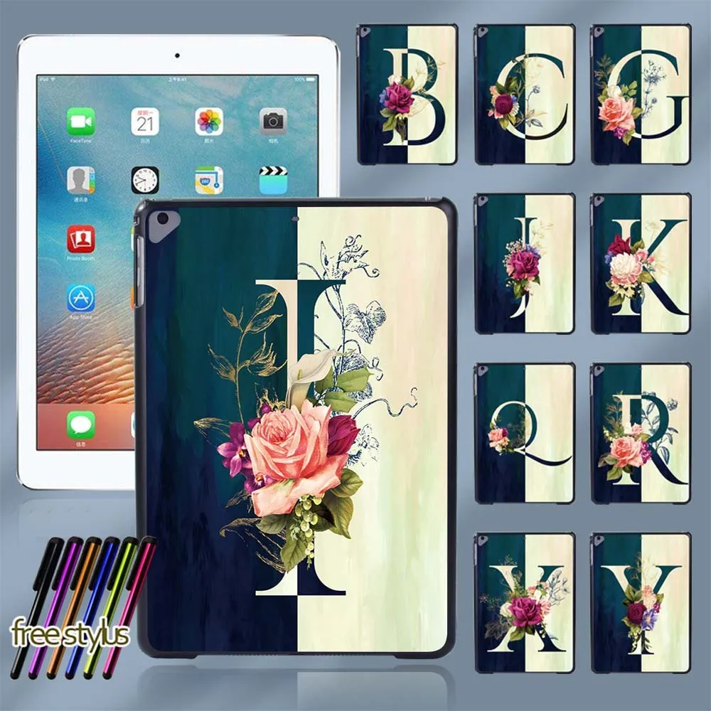 

For Apple IPad Air/iPad Air 2/iPad Air 3 10.5" 2019/iPad Air 4 2020 10.9"-shockproof Half Letter Tablet Hard Shell Back Case+Pen