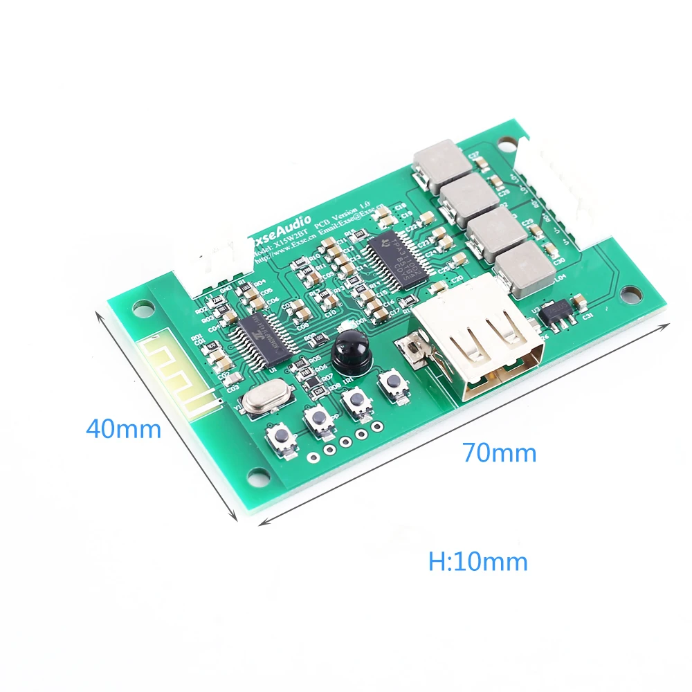 TPA3110 усилитель беспроводной bluetooth связи 12 В 15 Вт MP3 аудио декодер голосовой