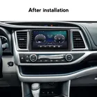 Мультимедийный плеер 2DIN, 6 + 128 ГГц, IPS, Android 11, DSP, Carplay, для Toyota Highlander 3, XU50 2013- 2018, GPS, автомобильное радио, стерео, SWC аудио
