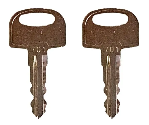 

(2)701 New Style Ditch Witch Equipment Ignition Start Starter Key