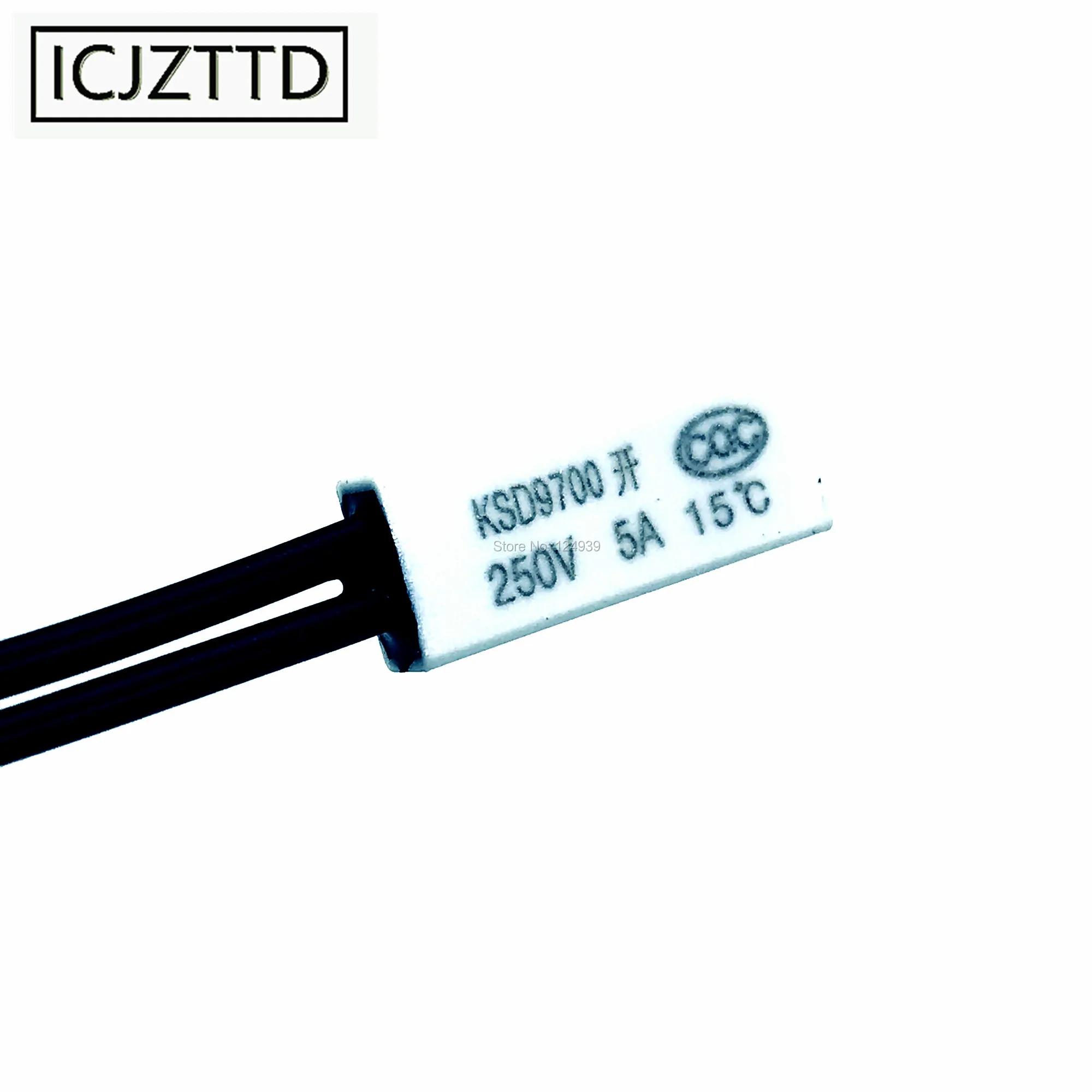 1 шт. KSD9700 15 ℃ 20 25 30 35 40 термостат 5A 250V пластиковый терморегулятор переключатель