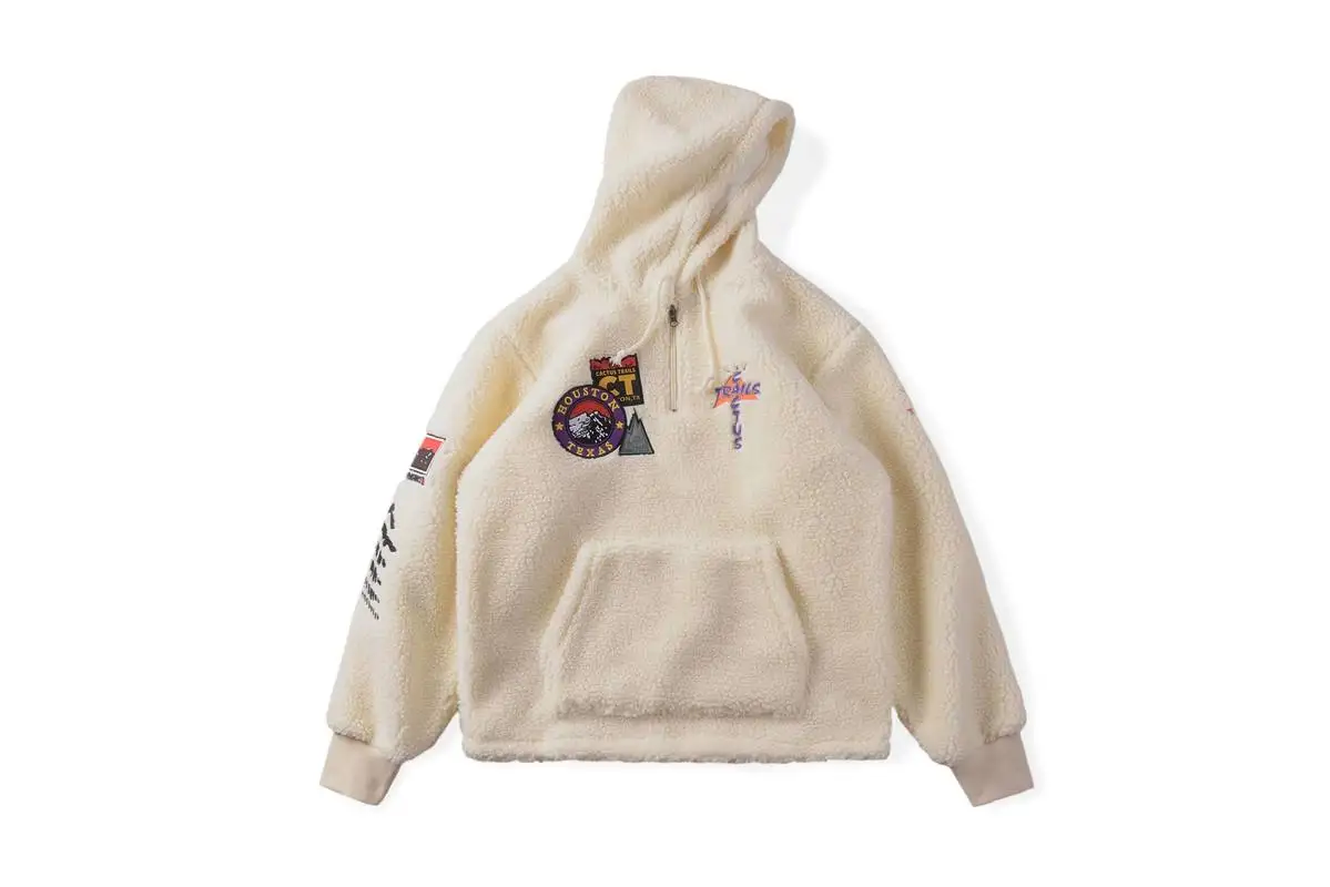 

Travis Scott hoodie Lamb Wool FLEECE Cactus Trails astroworld Sweatshirts Men Women ZIP Embroidery hip hop astroworld Pullovers