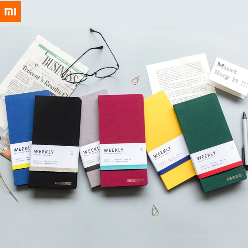 Новый xiaomi kinбор ручной счет книга неделя план расписание тетрадь управление
