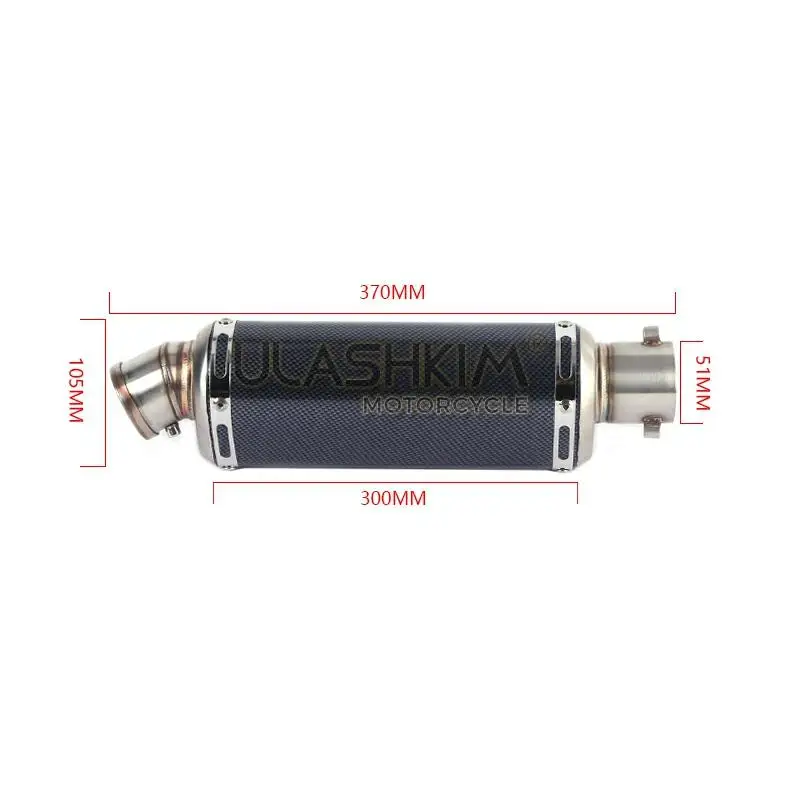 M3 мотоцикл полная система глушитель среднего подключения трубы слипоны для HONDA