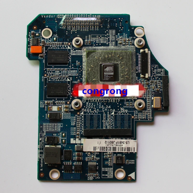 LS-3481P HD2400 128 М K000056390 K000051970 K000047450 VGA Видео карта для Toshiba A200 A205 A215 S205 A300 A305 |