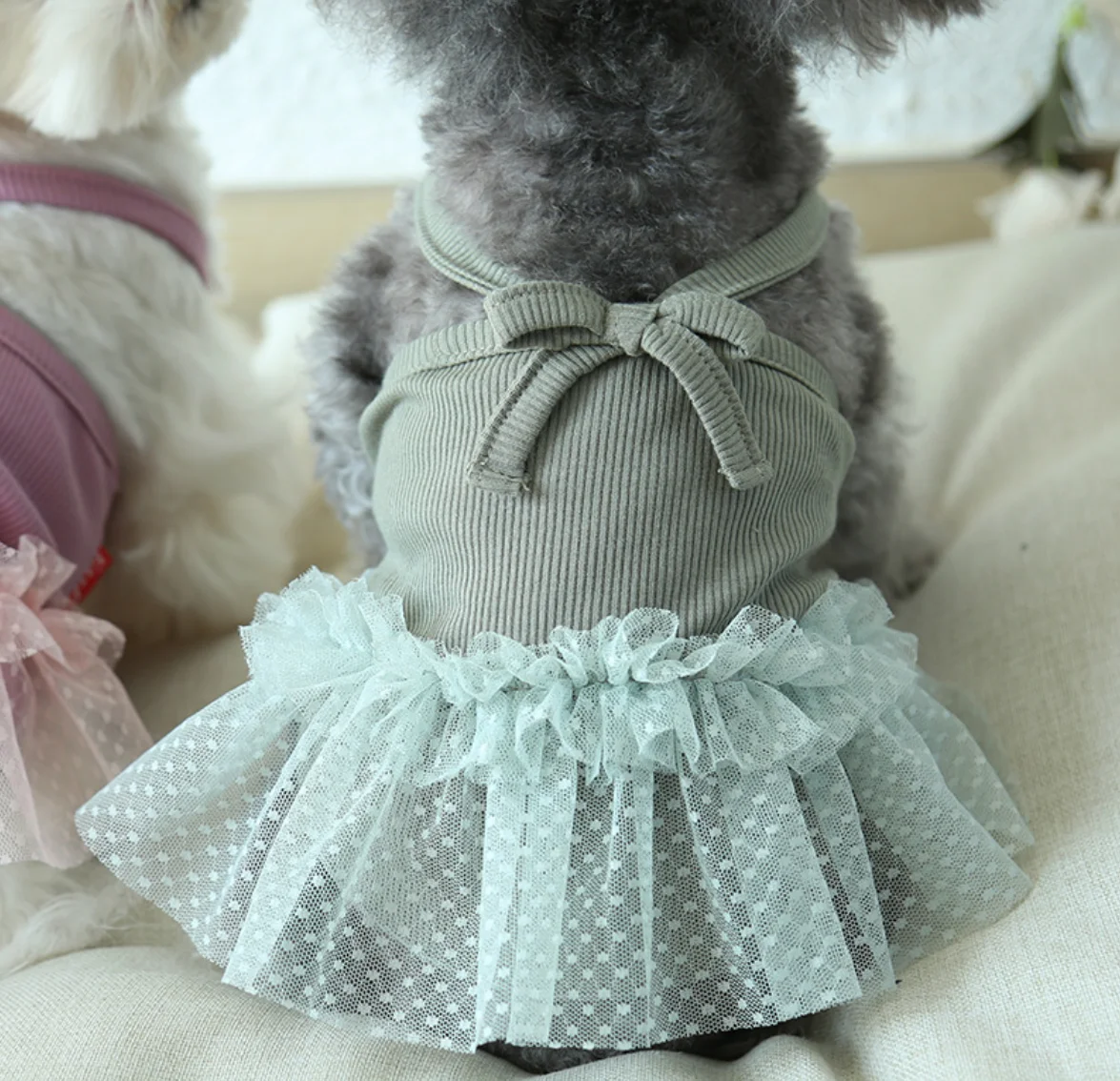 

Pet Puppy Costume Chinese Han Dynasty Vintage Style Dog Clothes Cat Dress