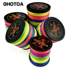 Леска плетеная рыболовная, 12 нитей, 9 нитей, 8 нитей, 500 м, 300 м, 100 м