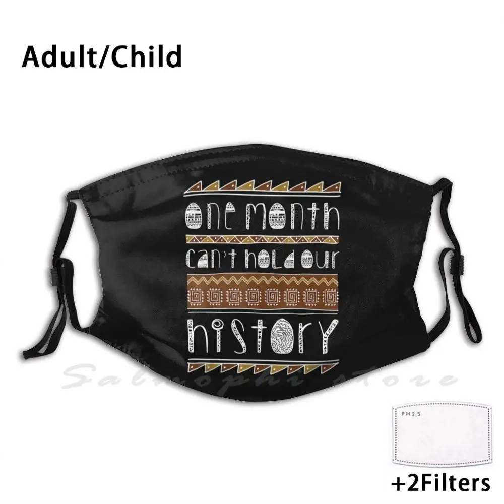 

Mask One Month Can Hold Our Black History Month African Gift Black Hitory Black History Month Black History Mask Black Live