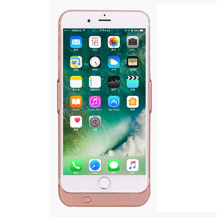 Портативный внешний аккумулятор 10000 мАч для iPhone 6 6S 7 8 чехол телефона Plus 6s зарядный