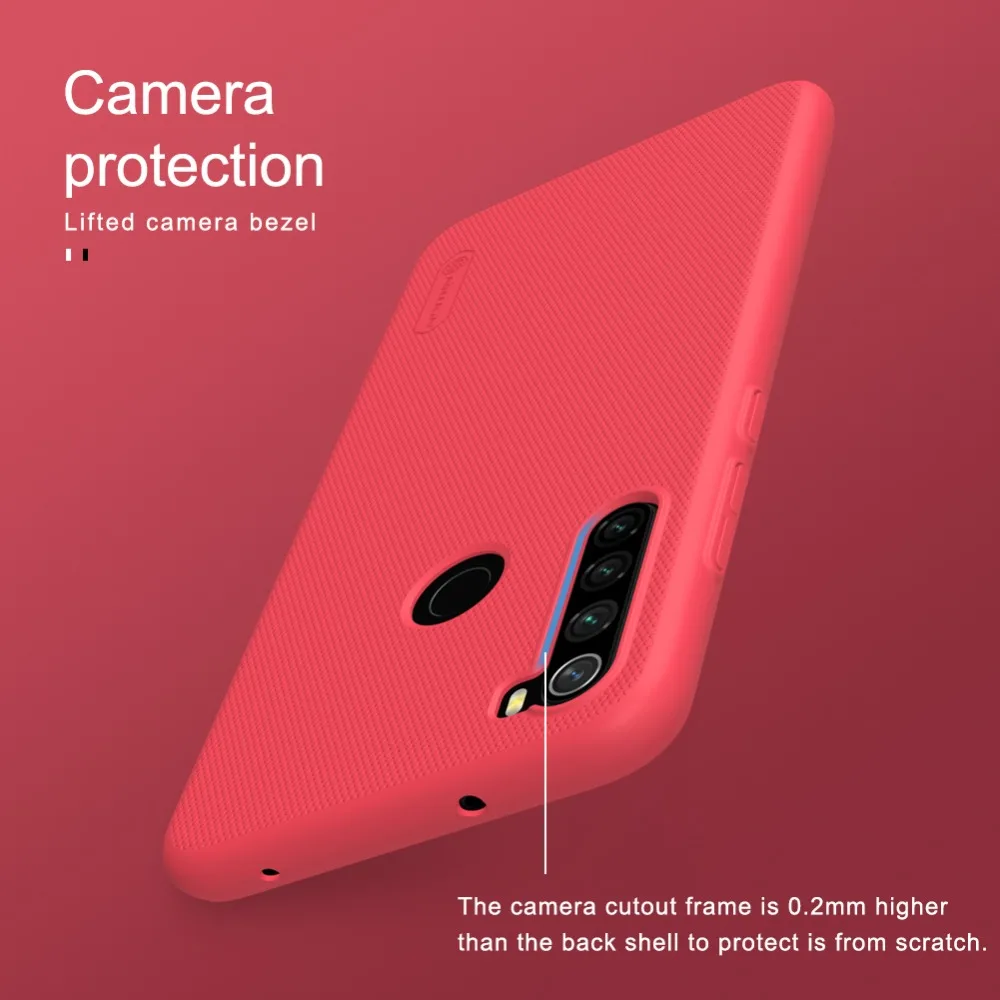 Для redmi note 8 чехол матовый чехол NILLKIN для xiaomi redmi note 4X чехол твердый пластиковый чехол на заднюю панель redmi note 7/note 7 про сумки