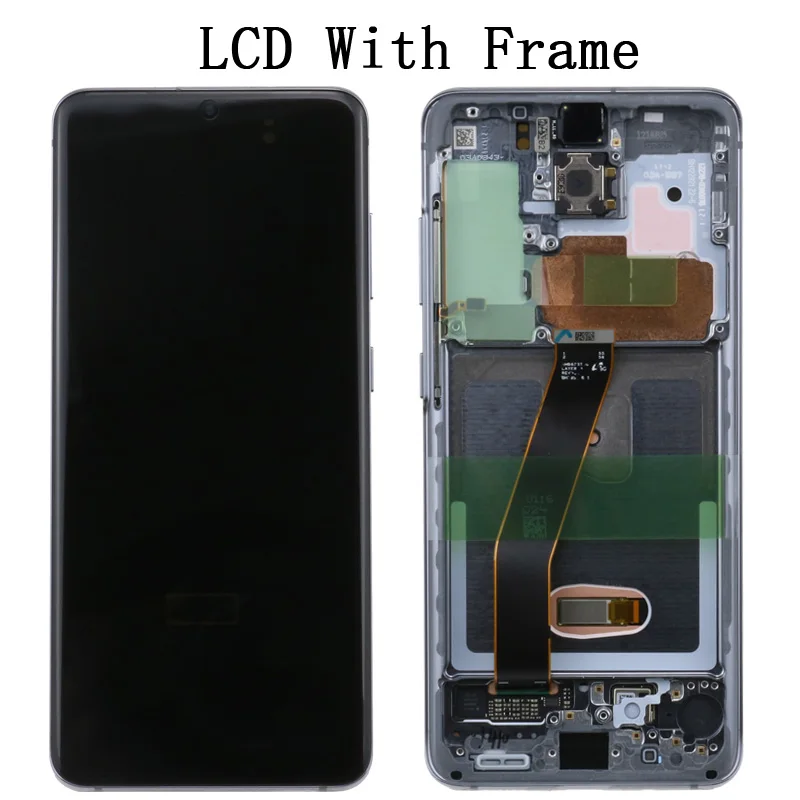 6 2 &quotНовый Super AMOLED ЖК дисплей для SAMSUNG GALAXY S20 G980 G980F G980F/DS с рамкой сенсорный экран