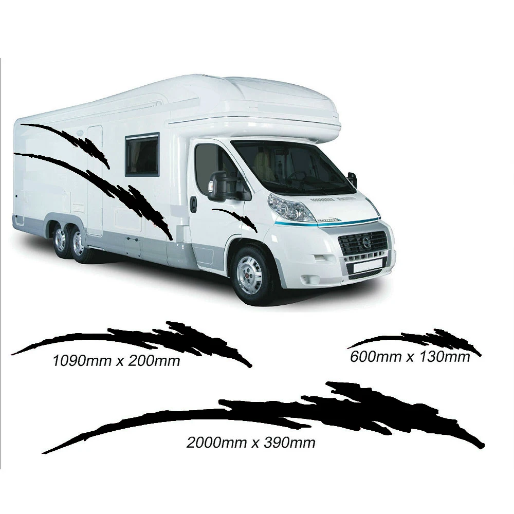 

Hot Creative Motorhome Stickers KK Vinyl Graphics RV Stickers KK Vinyl Decalss Set Camper for JDM SUV RV VAN