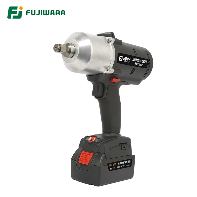 FUJIWARA 900N.M 1/2 &quotэлектрический гайковерт 20 В литиевая батарея Аккумуляторный