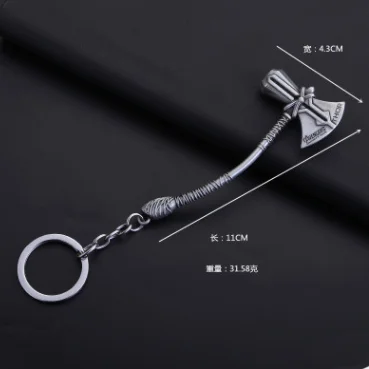Mjolnir брелок металлическая маска брелок Тор молоток брелок фильм периферийные подарки - Цвет: WCG001-I
