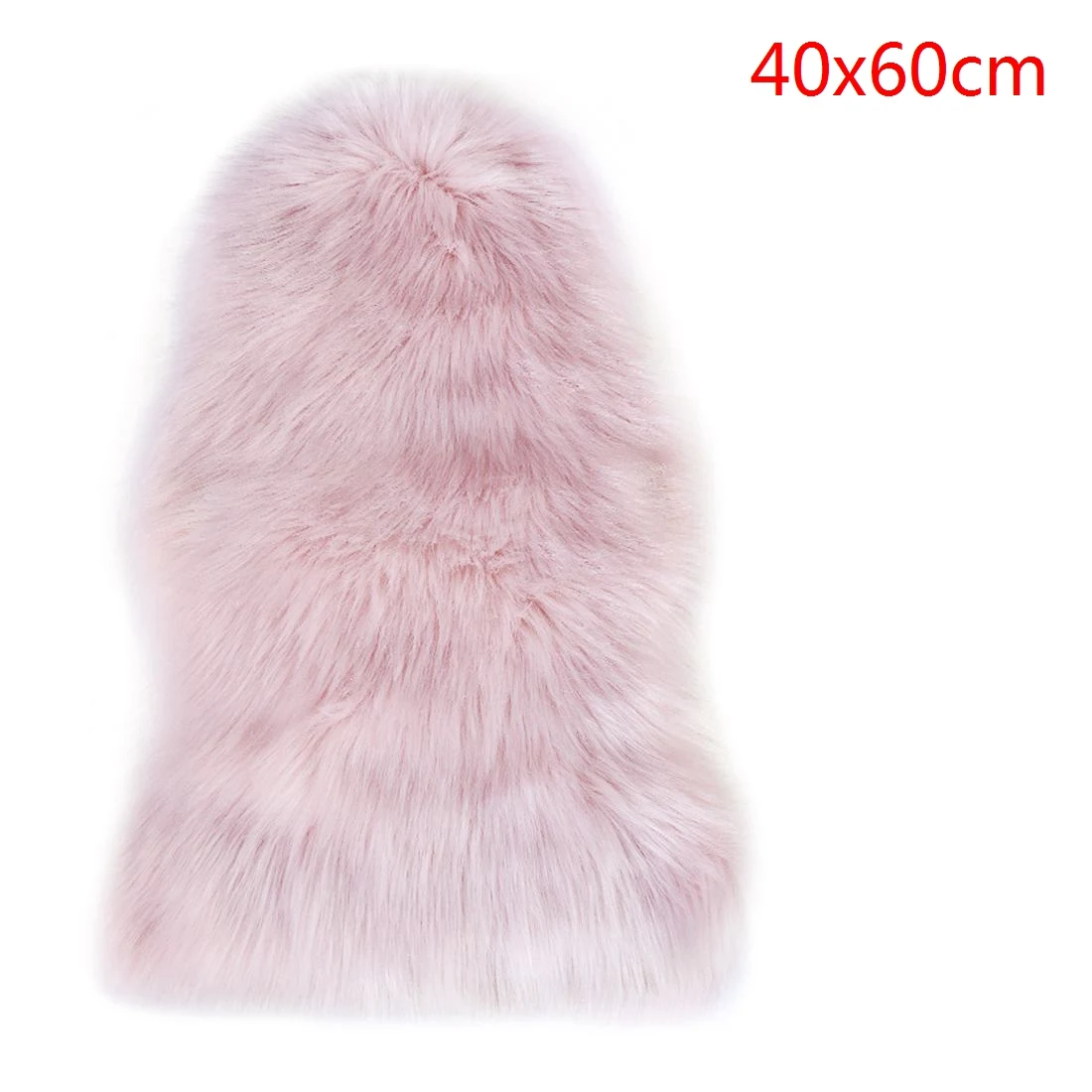 A11 40x60cm FUNIQUE мех искусственный овчина мохнатый ковер для гостиной, спальни, коврик из кожи, однотонный пушистый коврик, моющийся коврик из искусственного меха для спальни - Цвет: A11 40x60cm