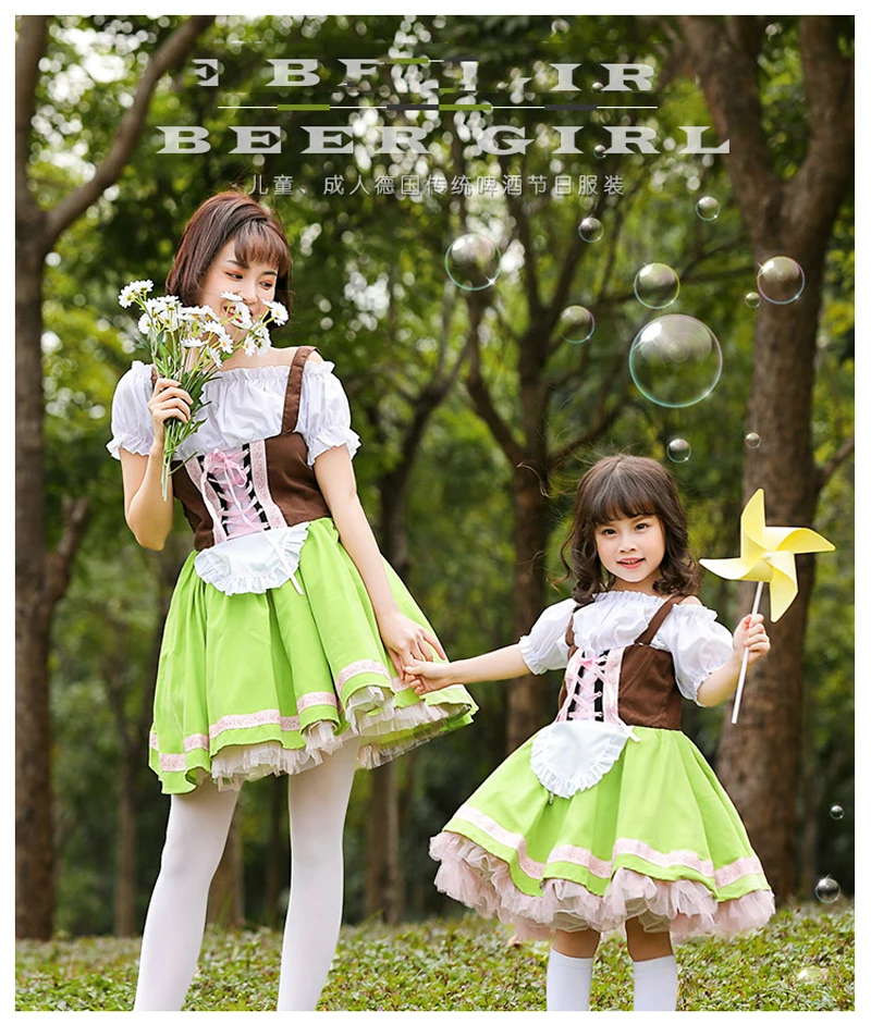 2021 костюм для немецкого фестиваля Октоберфест трава поставками экологичных