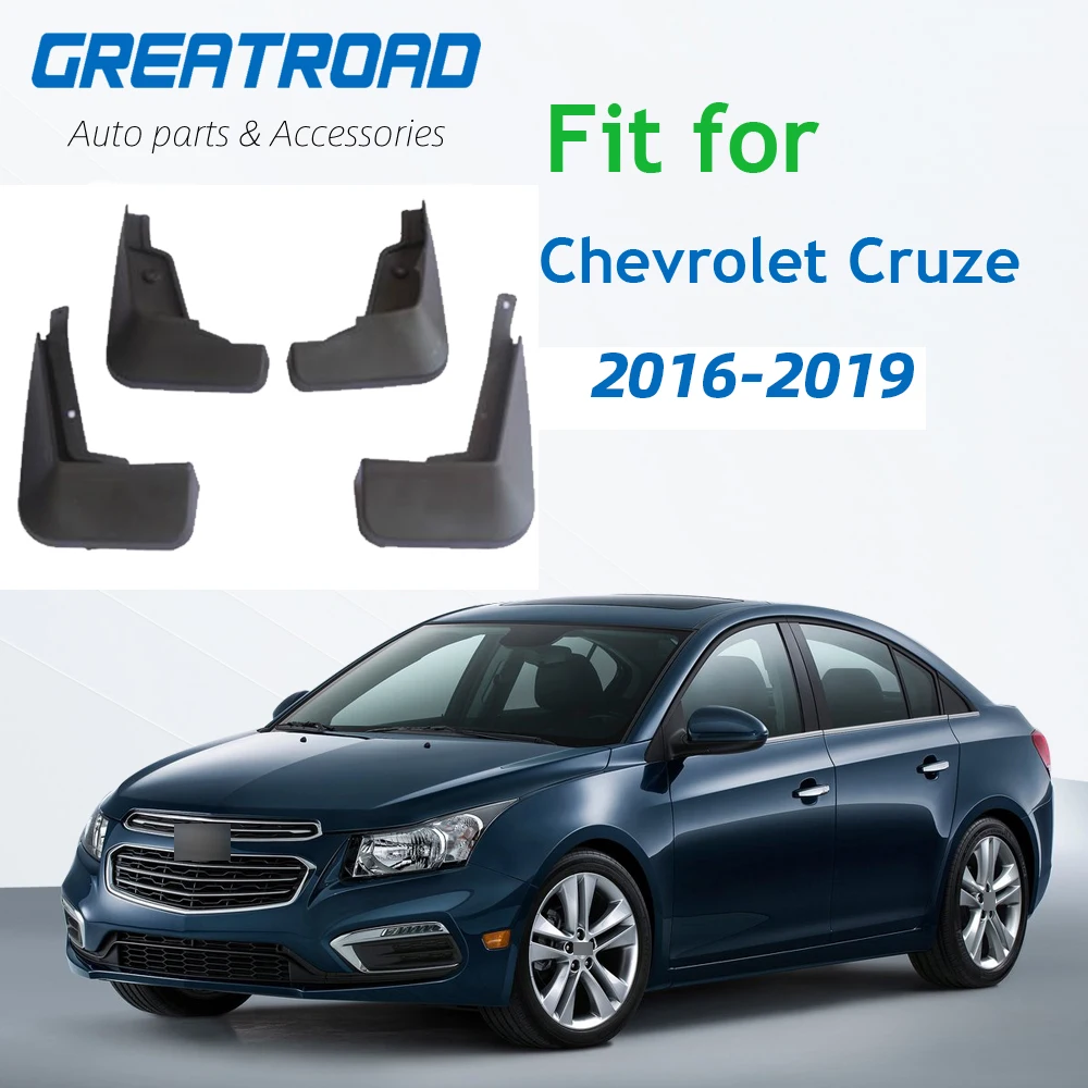 Автомобильные Брызговики все новые для Chevrolet Cruze седан 2016 2017 2018 2019 спереди и сзади