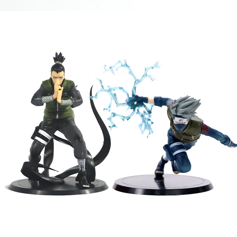 

Экшн-фигурка хатакэ Какаси Нара Шикамару из ПВХ, 2 вида, игрушки, Коллекционная модель куклы, 12-15 см