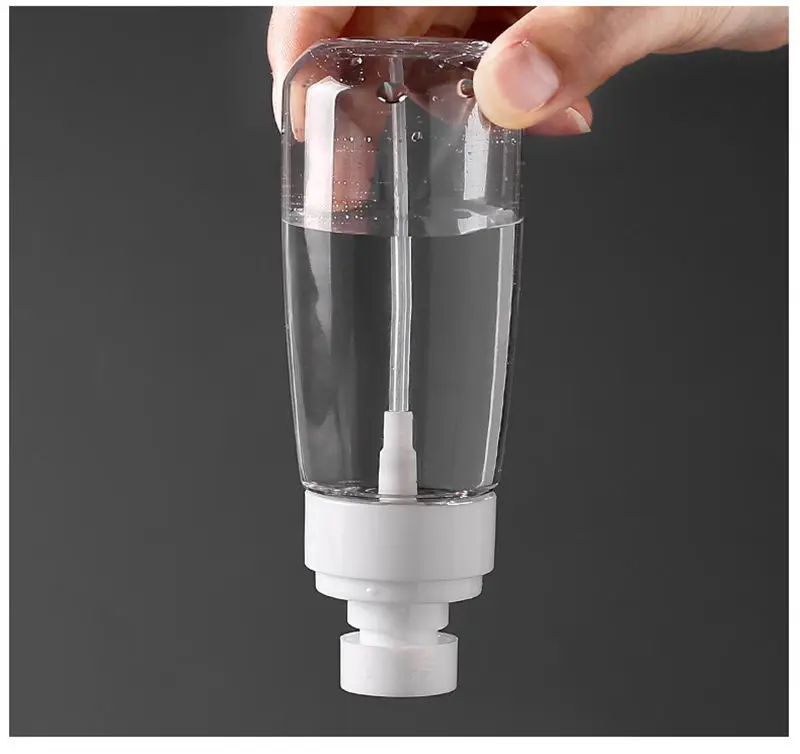 Пластик контейнер для хранения прозрачный бутылкы парфюмерного спрея тонкой