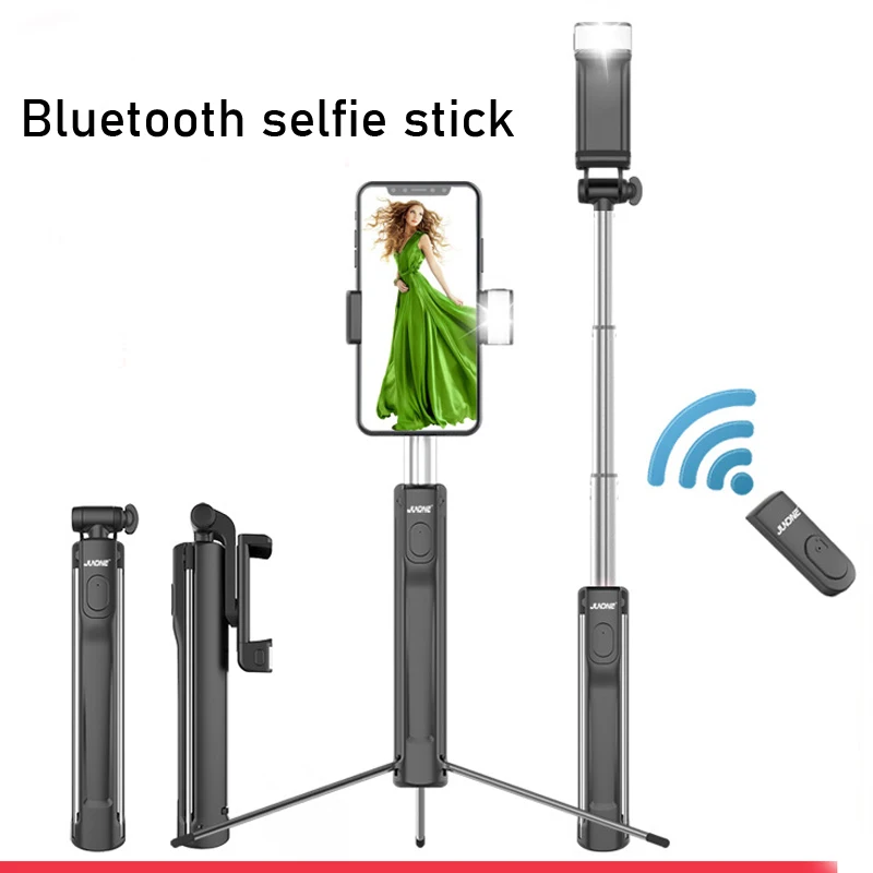 Селфи-палка YUNAO A17 с Bluetooth заряжаемая селфи-Палка поддержкой пульта