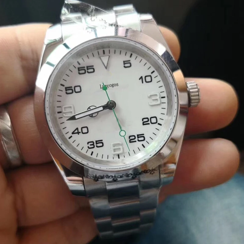 Мужские механические часы из нержавеющей стали 2813 с автоматическим механизмом AIR