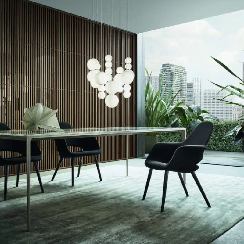 

Home IKVVT Bead String Pendant Lamp Warm White Modern Pendant Lights For Living Room Dining Room Lights Fixtures Home Decor