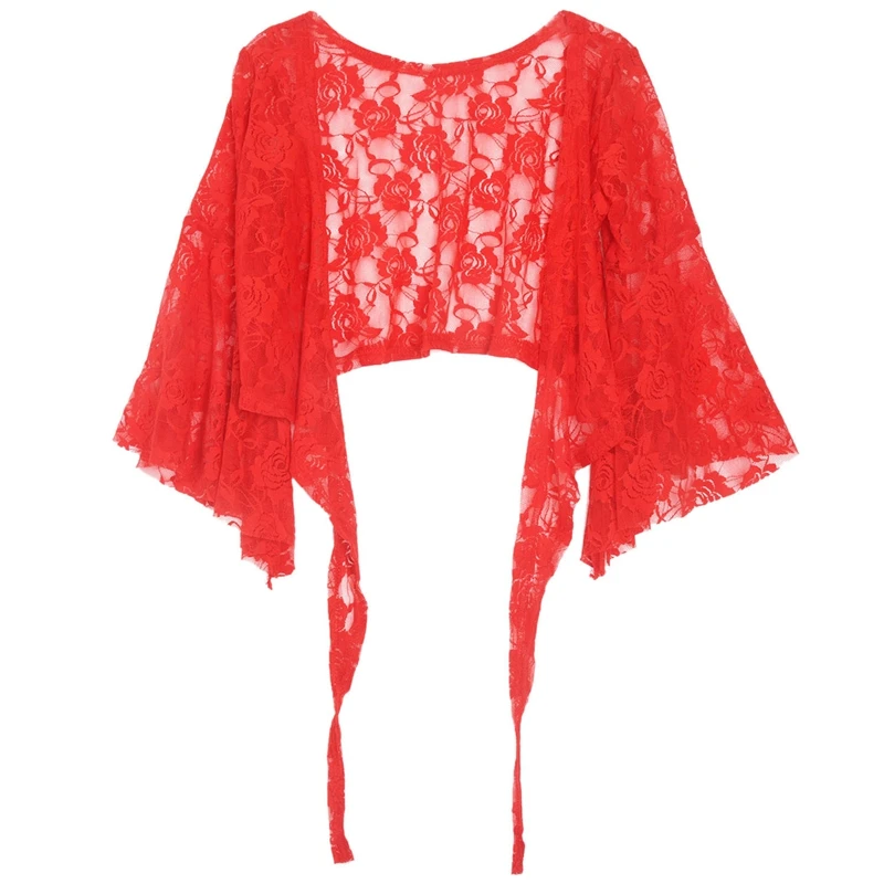 Сексуальная танцевальная кружевная блузка для танца живота топ бюстгальтер