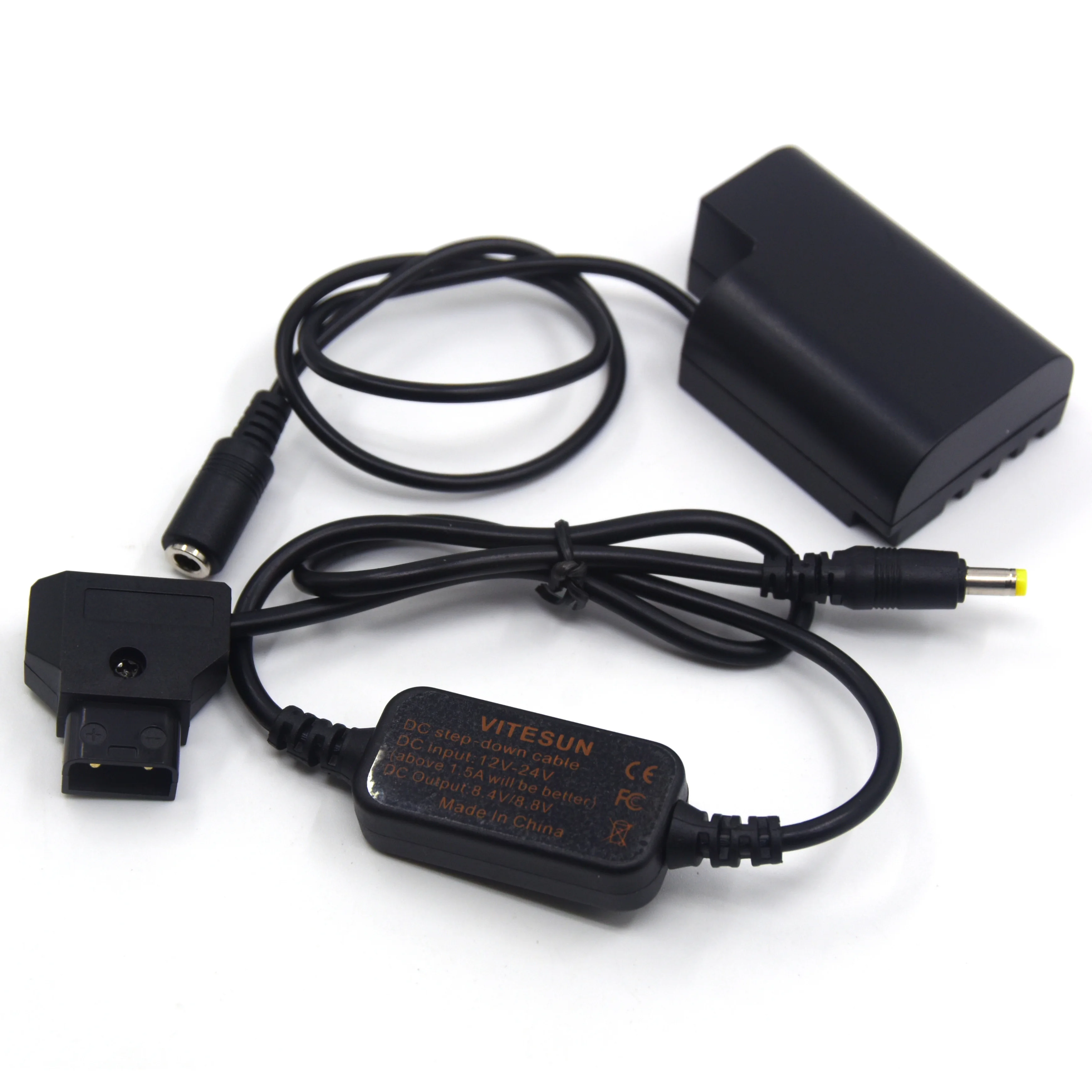 D-TAP Dtap 12-24 в мощный понижающий кабель + DMW-BLF19 DCC12 пустышка батарея для Panasonic DMC-GH5 G9LGK
