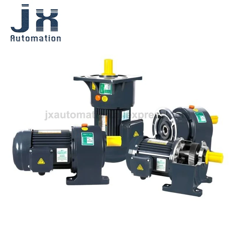 Горизонтальный трехфазный мотор-редуктор переменного тока мощностью 750 Вт