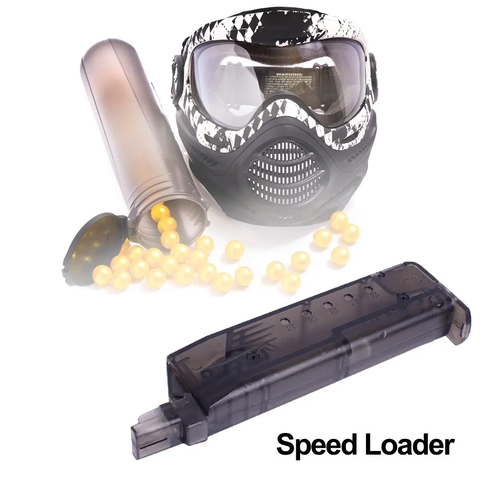 

100 Rounds Airsoft BB Speed Loader Tactical War Games Airsoft Magazine 6mm BB Loader Outdoor Hunting Paintball Accessory