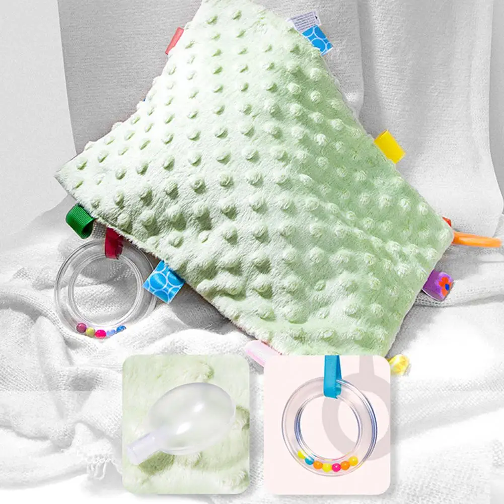 

Soft Cartoon Fruit Animal Baby Cloth Book Blanket Rattle Teether Educational Toy Toddler Early Education Cognition Toys