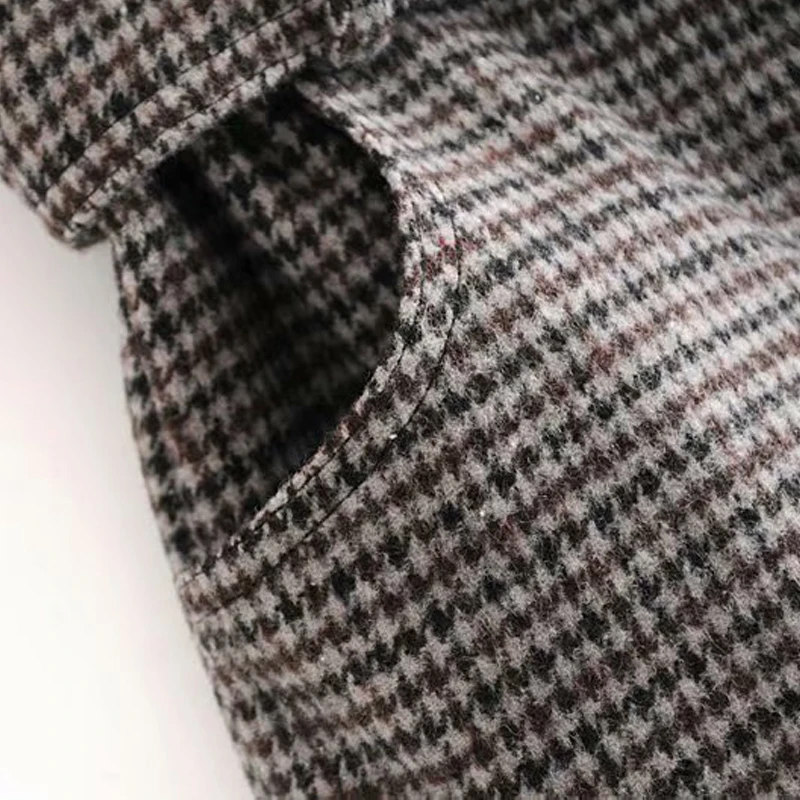 women plaid pattern mini tweed skirts 2020 summer autumn faldas mujer with belt sexy female elgant fashion short skirt ladies | Женская