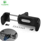 FLOVEME мини-зажим ABS Автомобильный держатель для телефона Подставка для iPhone Xiaomi 360 Вращение крепление на вентиляционное отверстие Автомобильный держатель для телефона в автомобиле