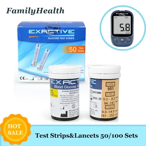 Микротех медицинский глюкометры в крови, аксессуары для монитора, тест на диабет, гликурез, аксессуары для монитора, 50 полосок + 50 игл