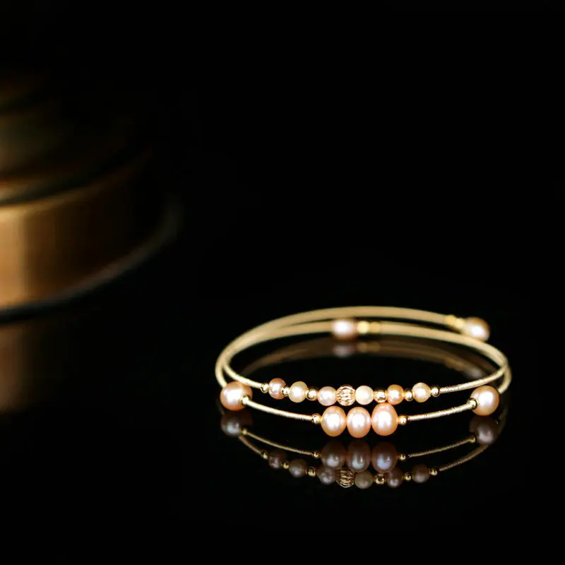 Лидер продаж креативные браслеты ручной работы SINZRY с натуральным пресноводным