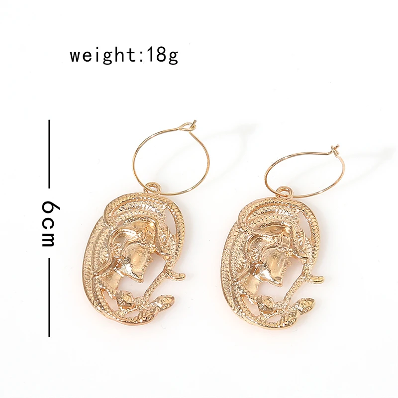 Комплект модных серег 2 шт./компл. женские серьги в стиле бохо золотого цвета с