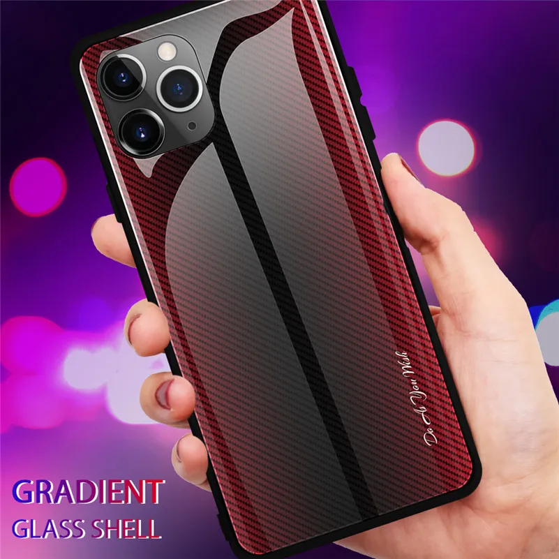 Чехол для Телефона iPhone 6 6S 7 8 Plus X XR XS MAX IP11 Pro чехол из закаленного стекла 11 max SE2020