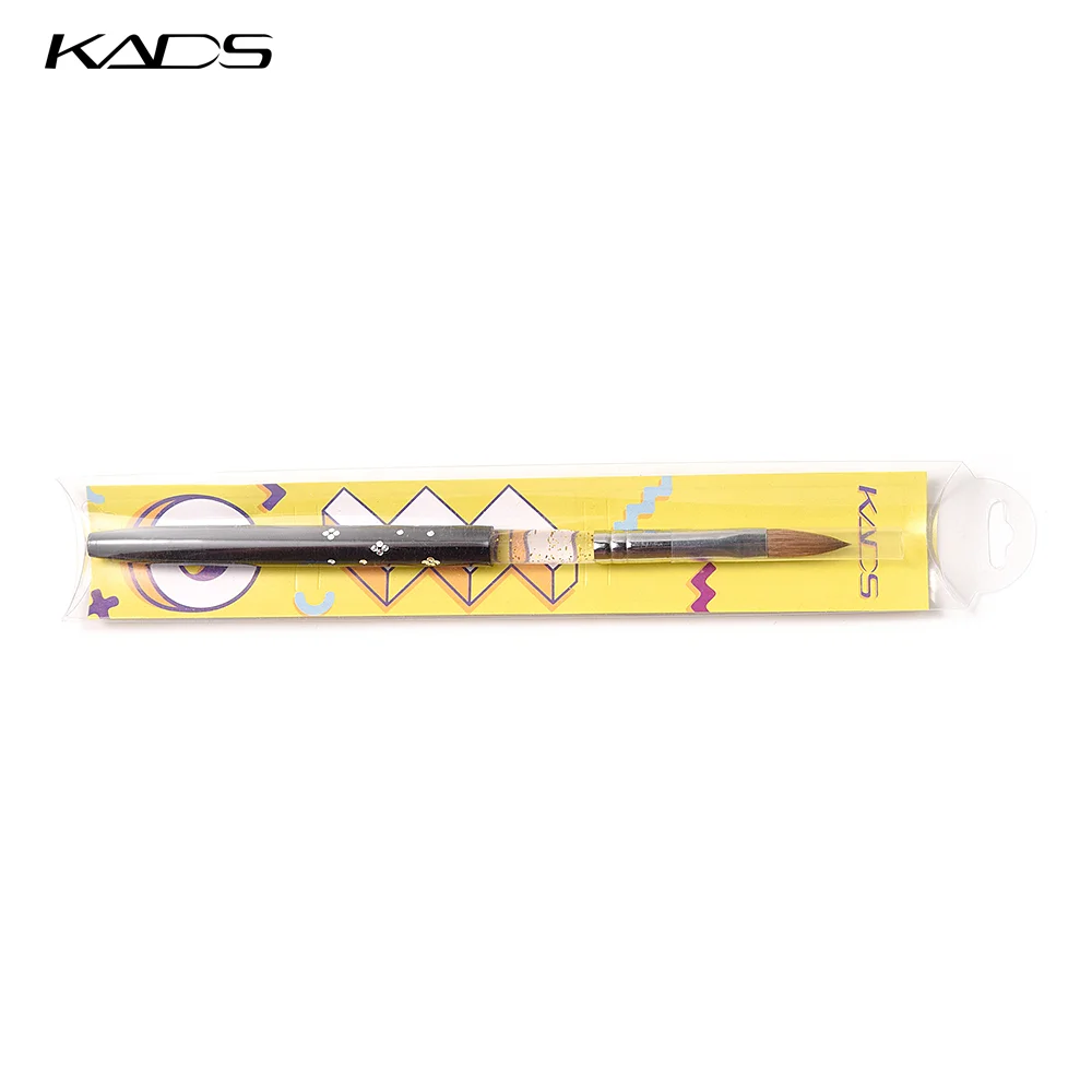 Кисть для дизайна ногтей акриловая жидкая пудра УФ-гель-щетка черная 2 #/4 #/6 #/8 #/10 #