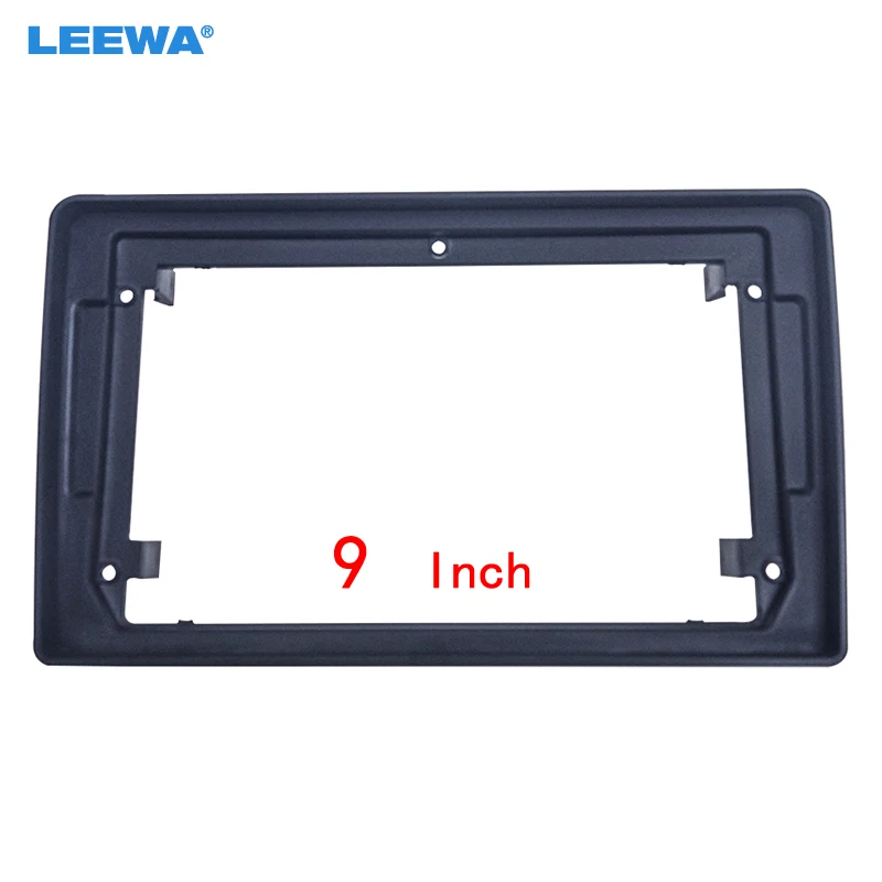 

LEEWA Автомобильная аудиопанель Рамка адаптер для Audi A4 2002-2008 9 дюймов Большой экран 2DIN приборная панель рамка Комплект # CA5920
