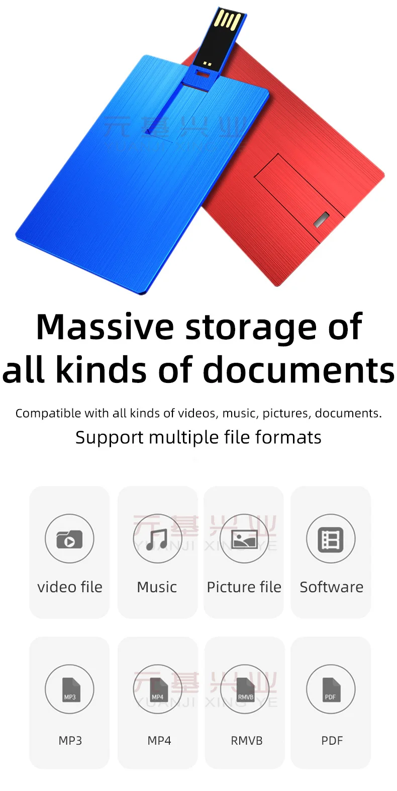 16GB 32GB 64G 128G 256 гигабайт Кредитная карта Бизнес-подарок USB флеш-накопитель USB флеш-память USB накопитель U диск