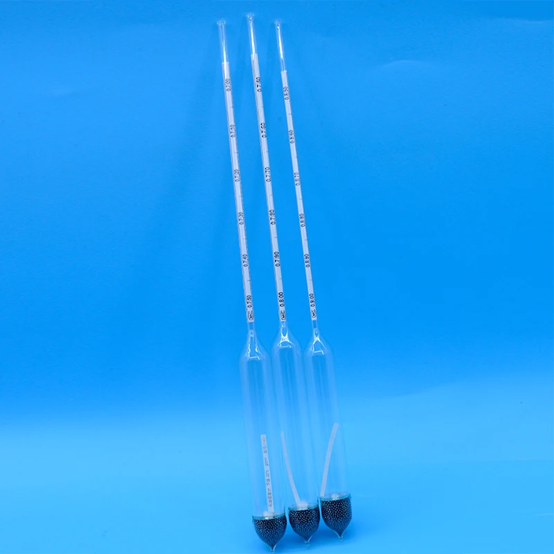 2PCS/lot LAB Petroleum densitometer hydrometer gas oil diesel detection Supplies |