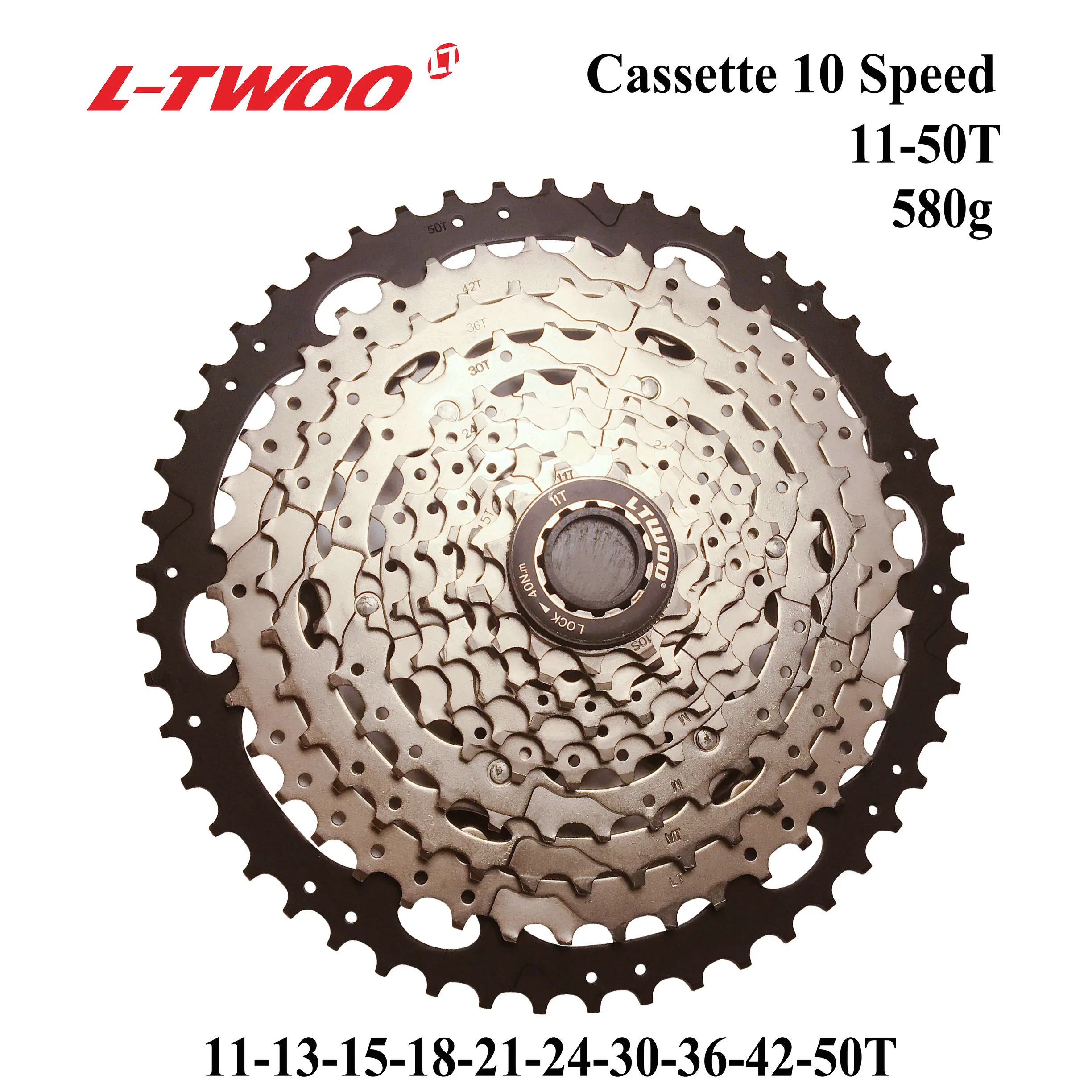Переключатель скоростей LTWOO A7 10 + задние переключатели 42/46/50T ZRACE кассета/цепная