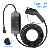 ev charger car accessories sae j1772 ev charger type 1 level 2 electric vehicle charger schuko plug 16a portable