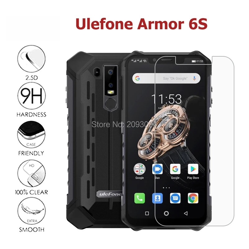 Защитная пленка для Ulefone Armor 6 S закаленное стекло 2 дюйма S|Защитные стёкла и плёнки