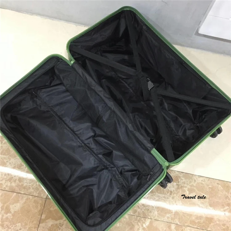 shiny green Carrylove 2" 30" 3" дюймов зеленый желтый оранжевый роскошный Дорожный чемодан большой чемодан на колесиках большой чемодан сумка для путешествий - Цвет: shiny green